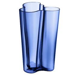 Iittala Aalto Vase, H25.1cm, Blue